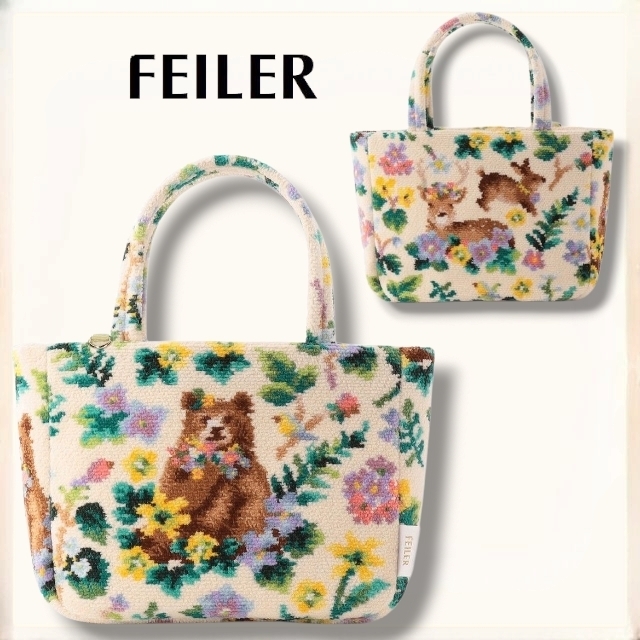すぐ届く FEILER* イッツスプリング トート バッグ 送料込み