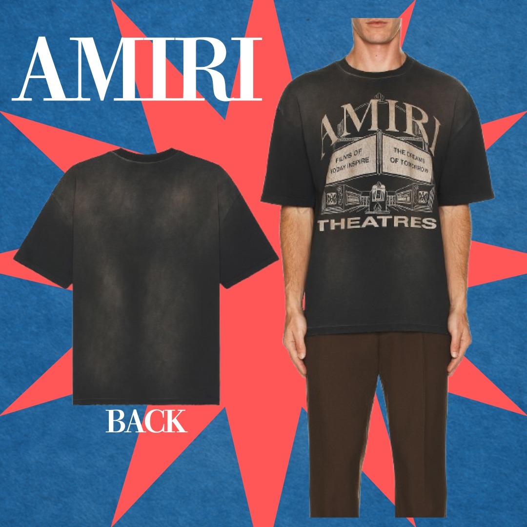 AMIRI シアターズ オーバーサイズTシャツ