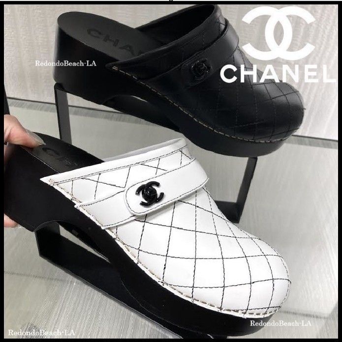 【超希少なブラックCC】CHANEL★クロッグ★お洒落センスUP
