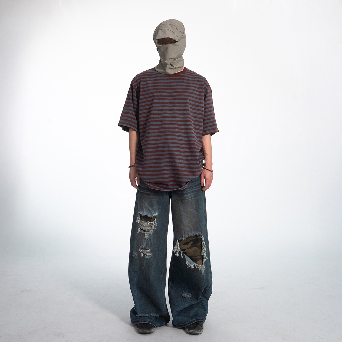 Tシャツ・カットソー [COLN] days stripe overfit short sleeve t-shirt (3c)