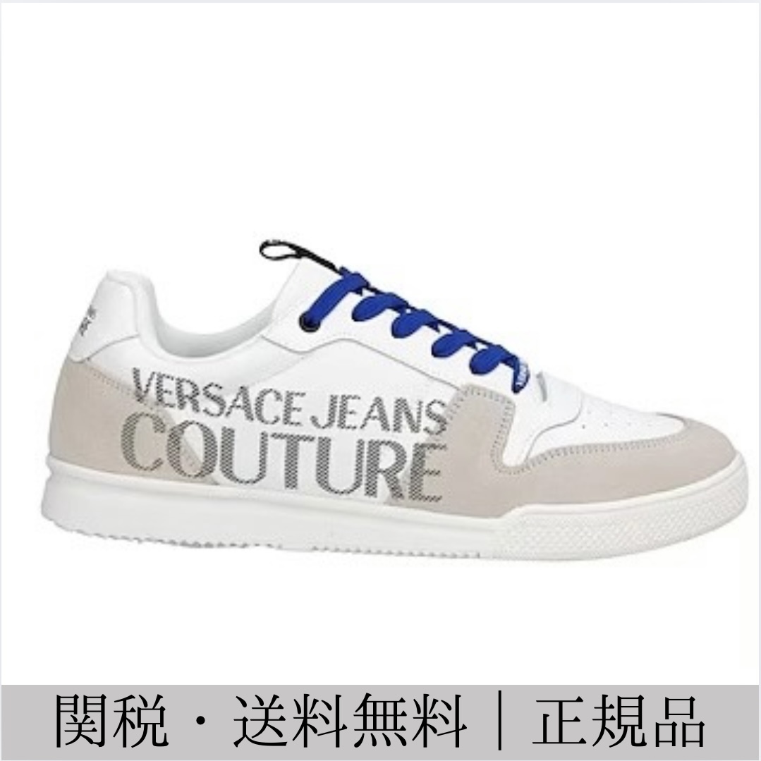VERSACE JEANS COUTURE スニーカー メンズ ホワイト