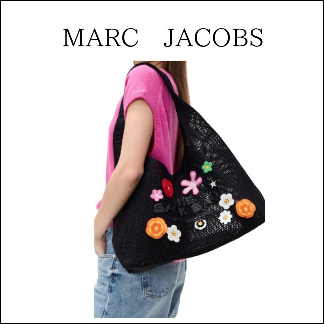 《MARC JACOBS》ショルダーバッグ ハンドバッグ ロゴ 花柄
