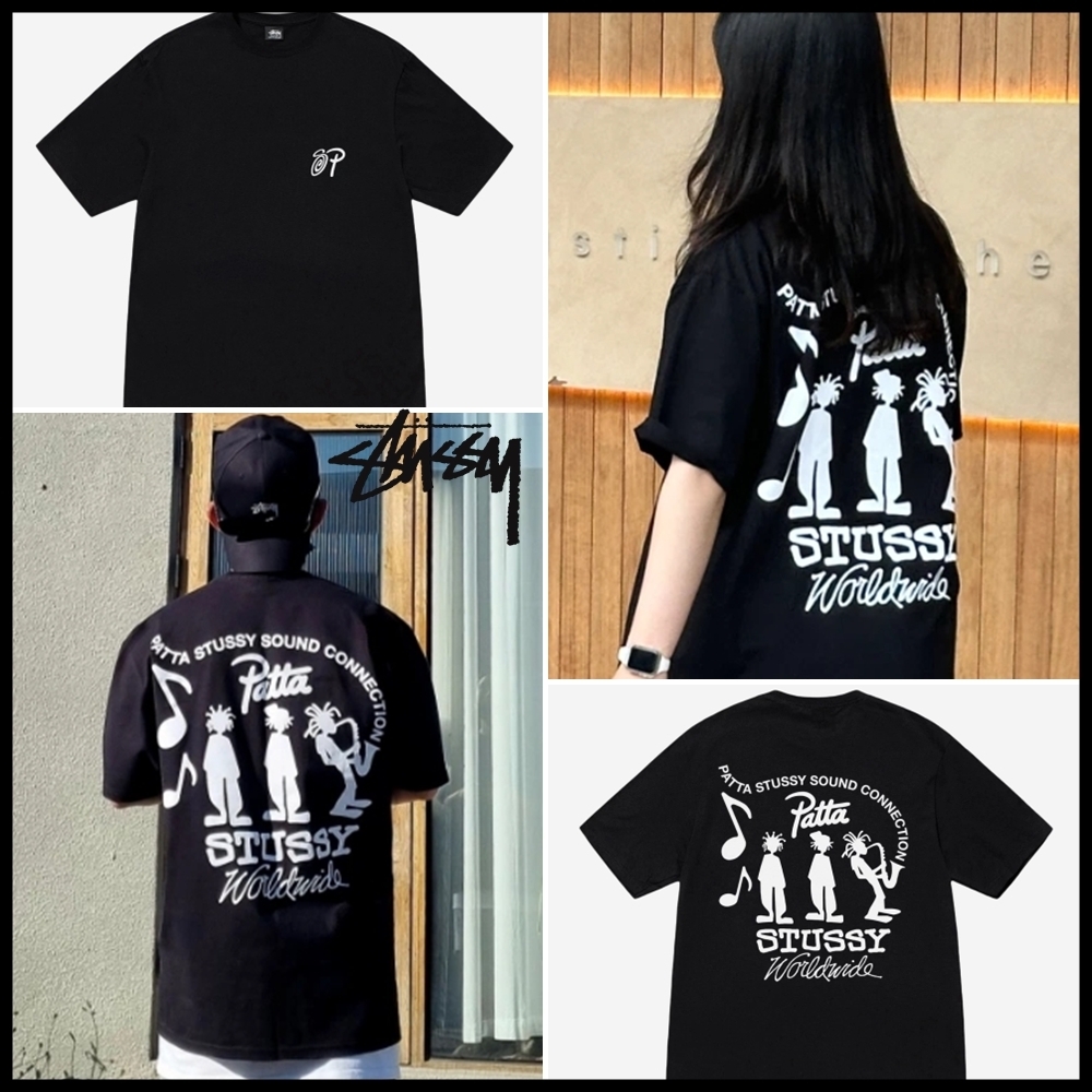 【Stussy】 Stussy x Patta Sound Connection T-Shirt Black