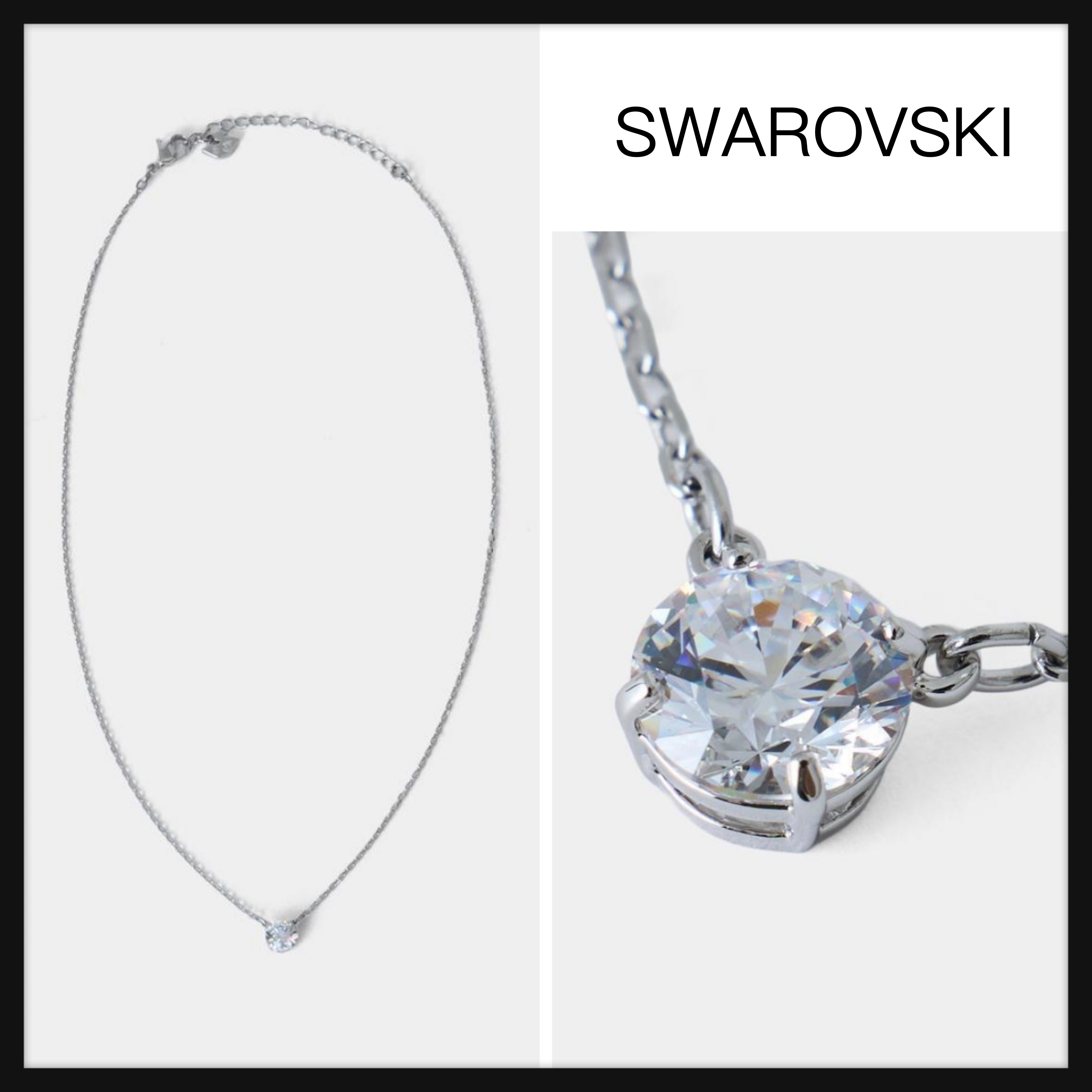 【SWAROVSKI】Imber ネックレス 5408442 チェーン クリスタル