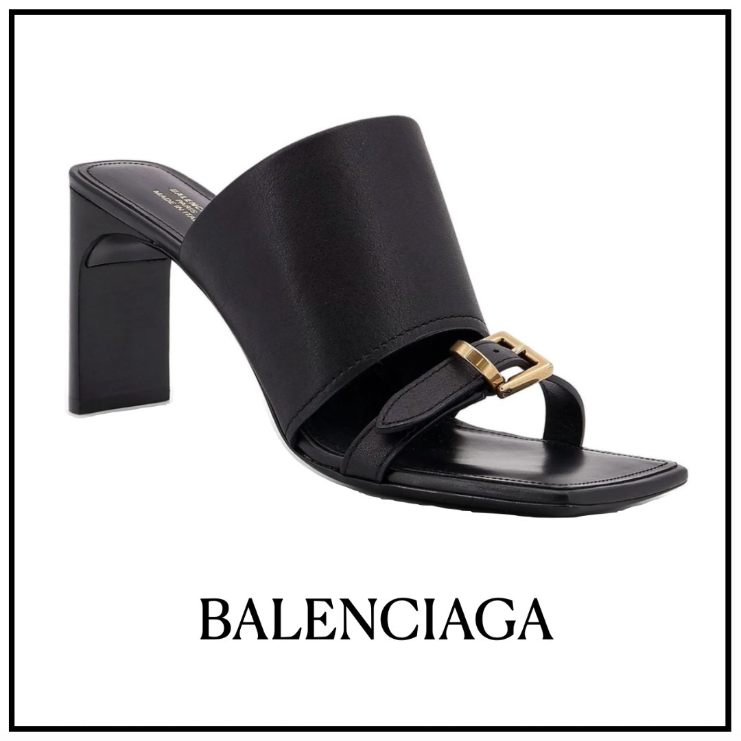【BALENCIAGA】ベルエア バックルディテールサンダル