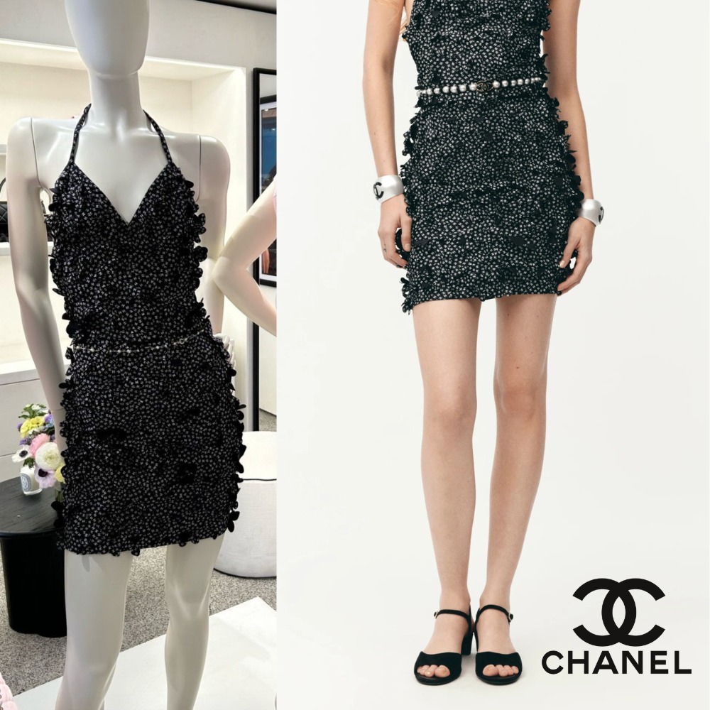 国内発送【CHANEL】ゴージャスに映える♡ ミニスカート
