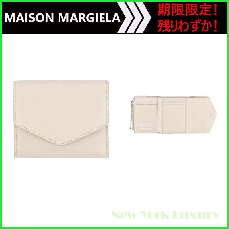 MAISON MARGIELA★素敵！OFF WHITE LEATHER WALLETS