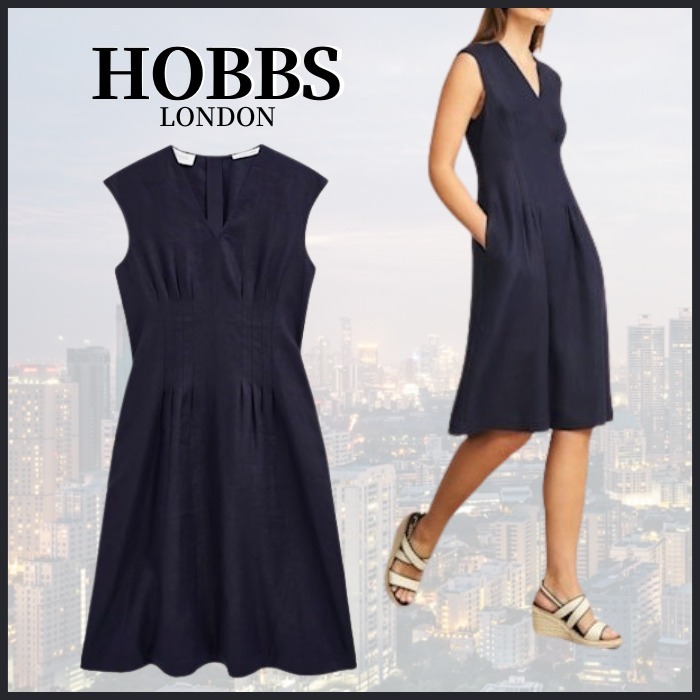 【関税なし】HOBBS ホッブス kayleigh リネン ドレス