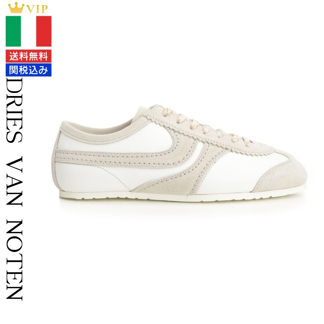 VIP【関税送料無料】希少 Dries Van Noten Suede sneaker