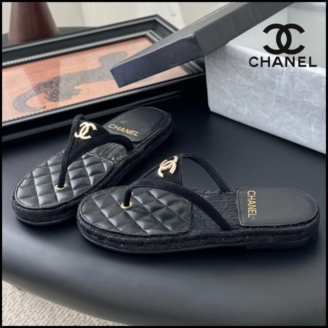 【足元からおしゃれ】◆CHANEL◆サンダル