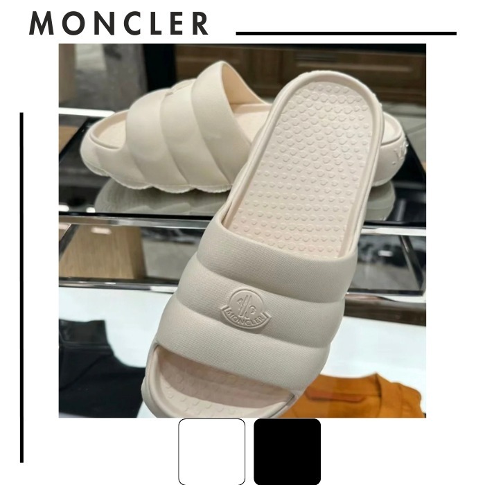 MONCLER●LILO 軽量＆柔軟 キルティング風EVAスライドサンダル