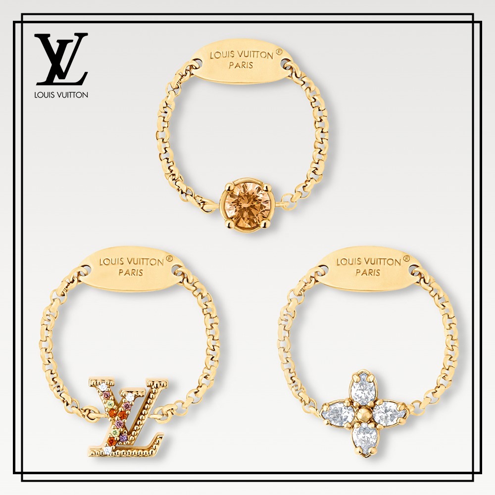 すぐ届く＊国内発送【Louis Vuitton】3点セットリング レディLV