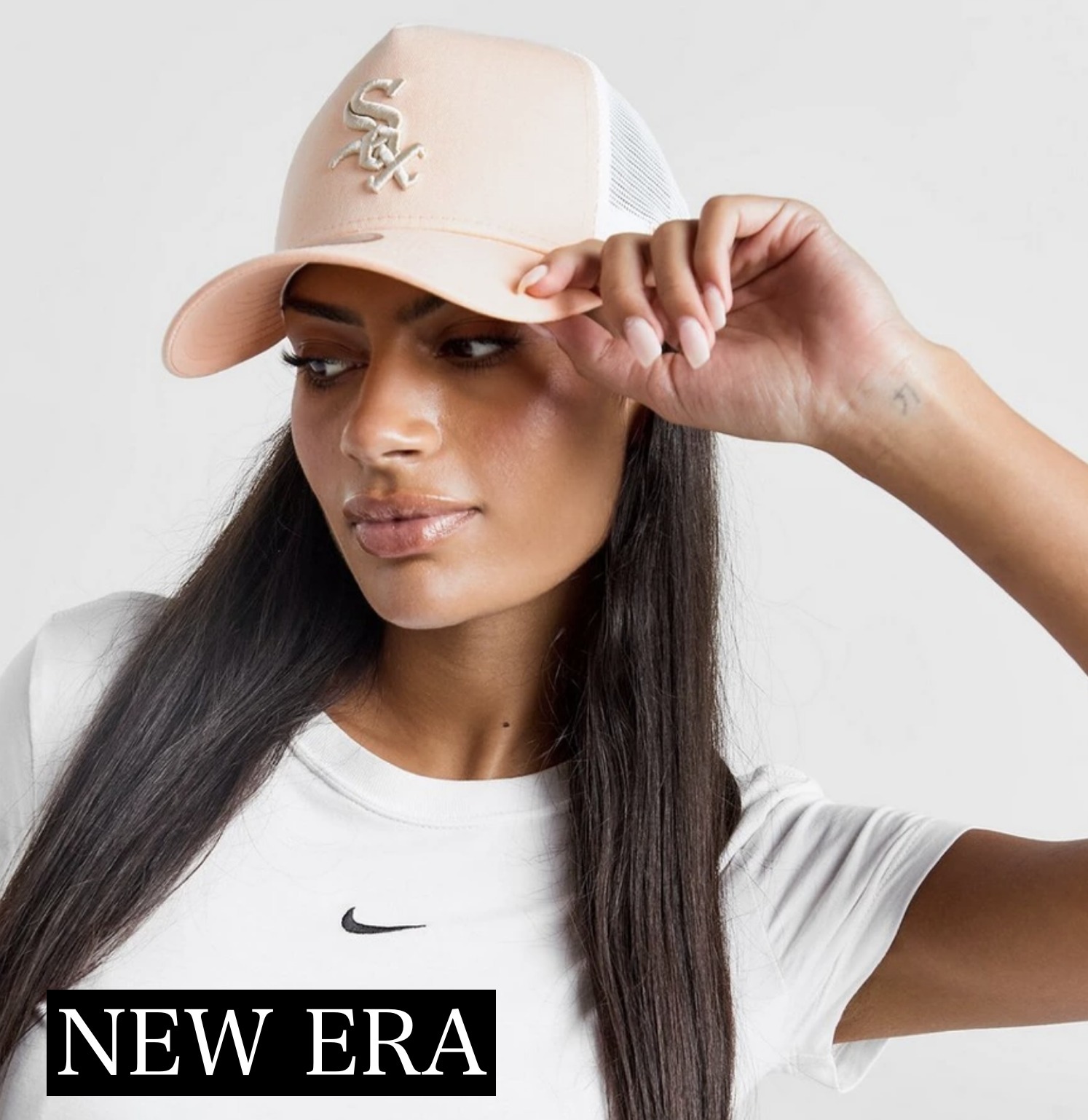 NEW ERA★MLB Trucker Cap メッシュキャップ ホワイトソックス