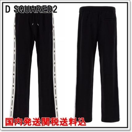 関税送料込み【DSQUARED2】ディースクエアード トラックパンツ D SQUARED2(ディースクエアード) トラックパンツ・ジャージ