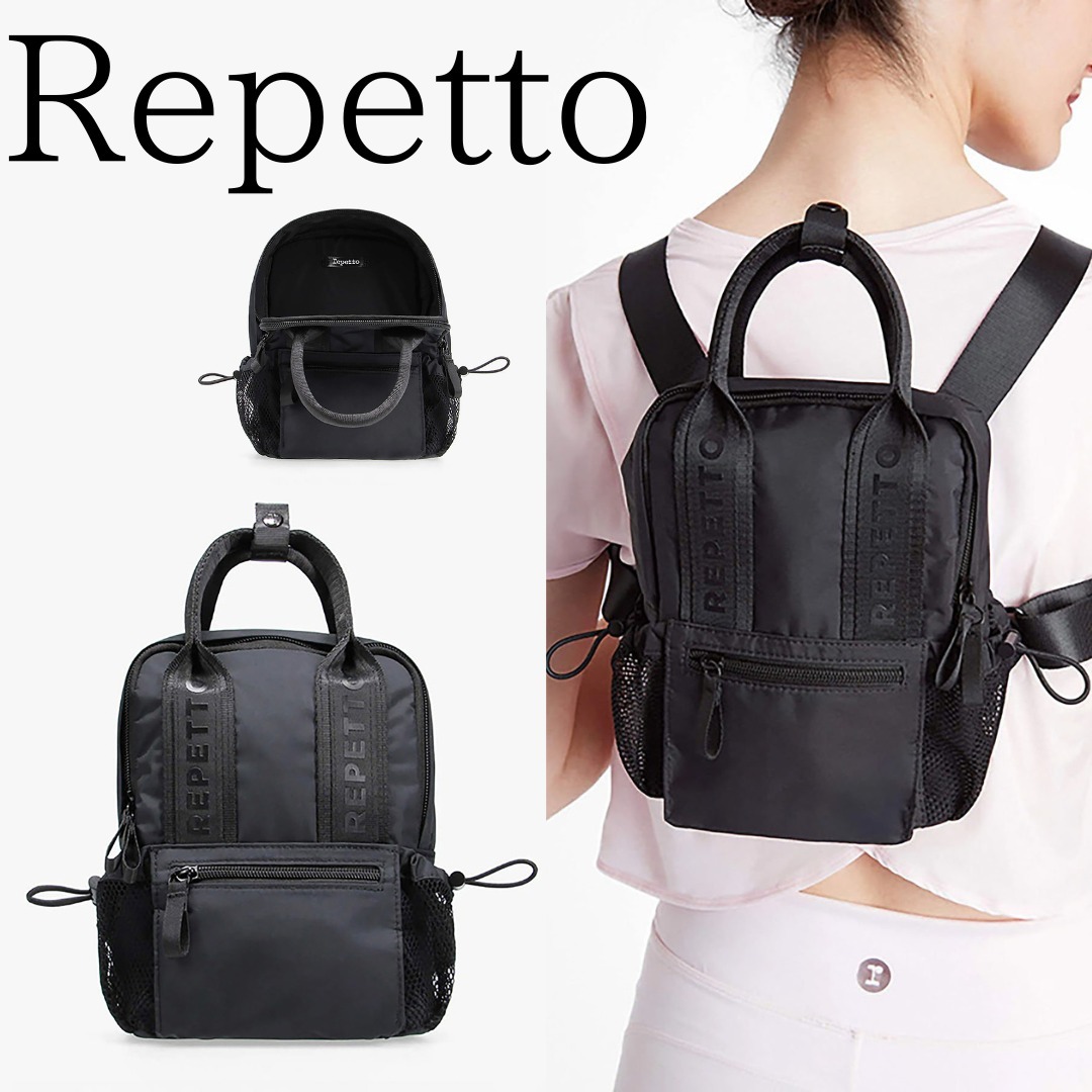 ■Repetto■レペット Petit Adage ミニナイロンバックパック
