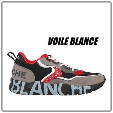 VOILE BLANCE ブラックロゴ入りスニーカー 関税送料込み
