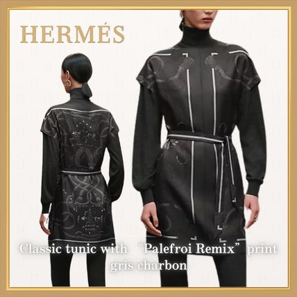 【エレガント】エルメス  クラシックチュニック HERMES(エルメス) チュニック(レディース) - 海外通販のBUYMA