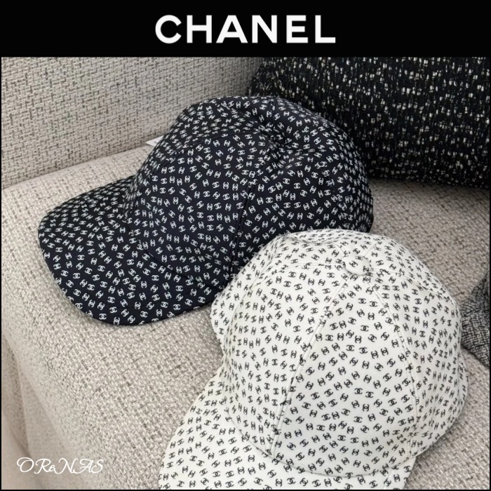 【ロゴがかわいい♪】CHANEL☆キャップ