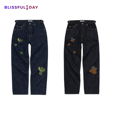 デニム・ジーパン [COTTE] Picnic Garden Denim Pants