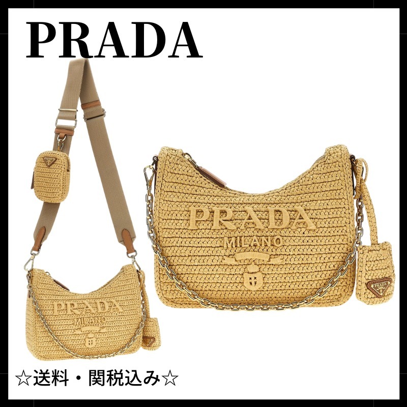 ◆PRADA◆プラダ Re-Edition 2005 クロシェ バッグ【関税込み】