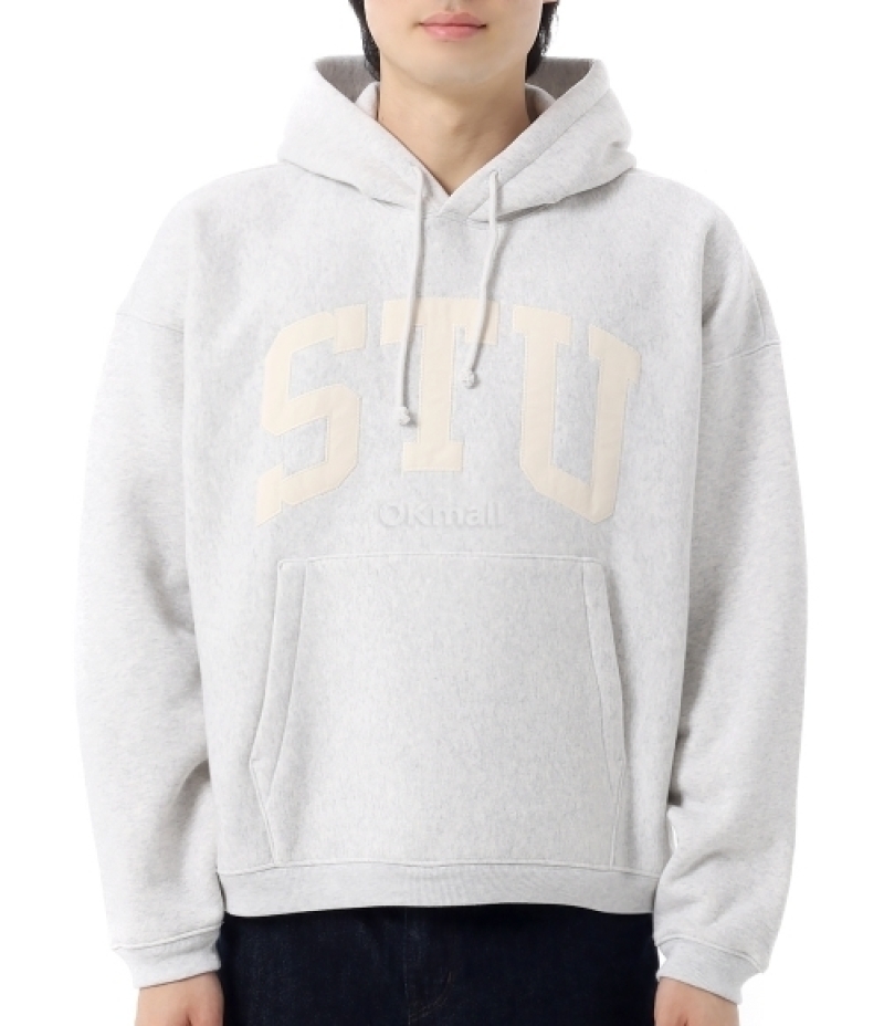 STUSSY｜HOODIES/SWEATS (1185780 ASH HEATHER)