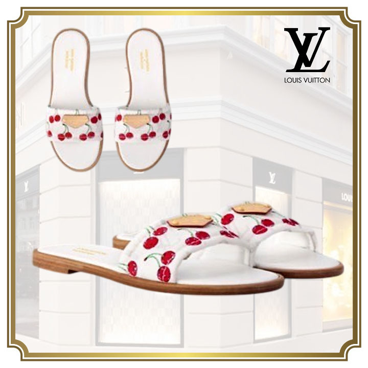【限定コラボ】Louis Vuitton LVxTM リリーフラット ミュール