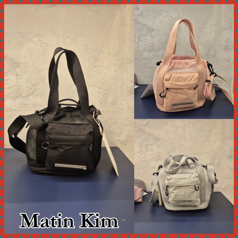 【Matin Kim】ONE POCKET MESH MINI BAG