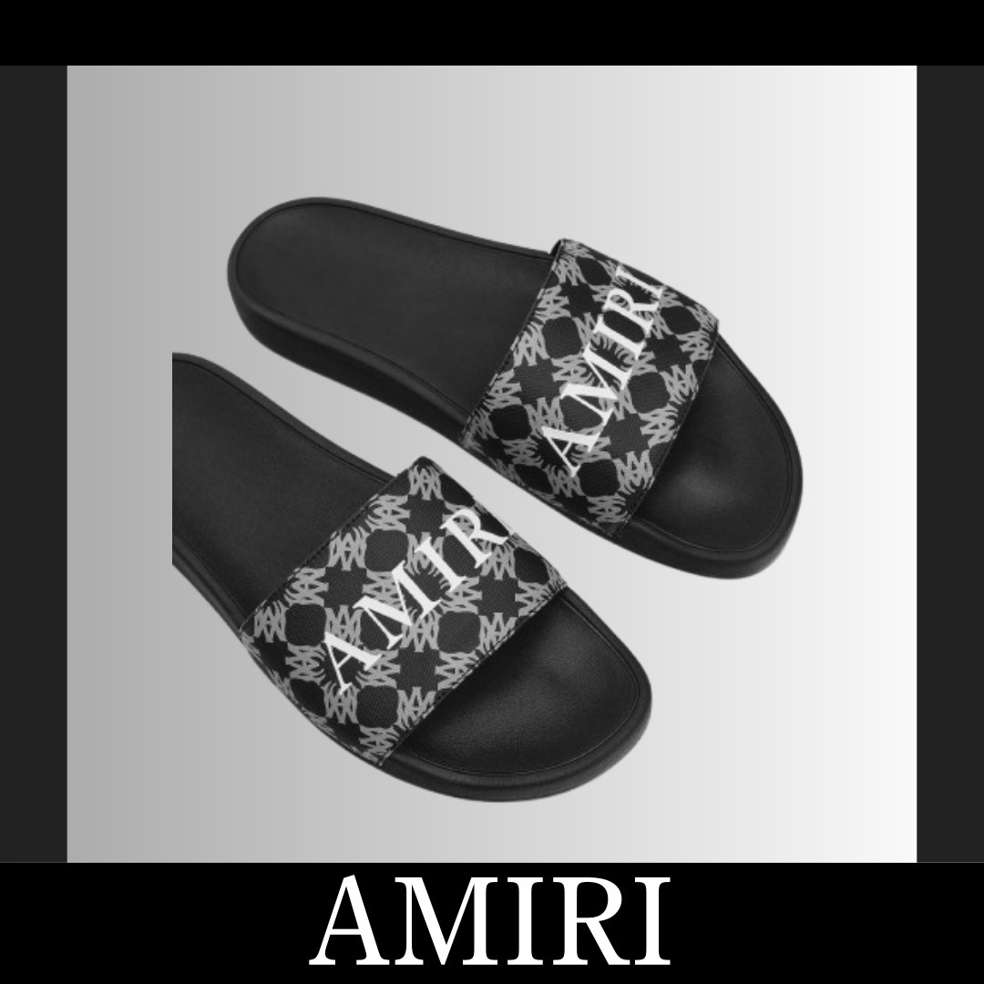 ★AMIRI★送料・関税込 MA クワッドキャンバスプールスライド