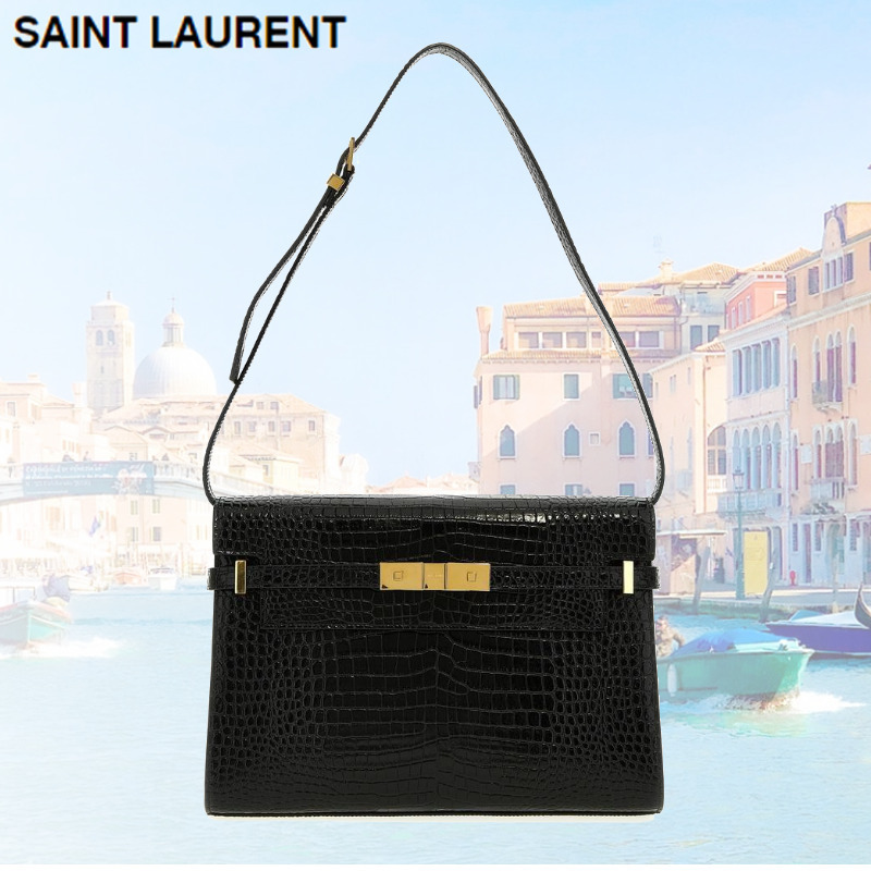 関税込/国内発送 Saint Laurent マンハッタン ショルダーバッグ