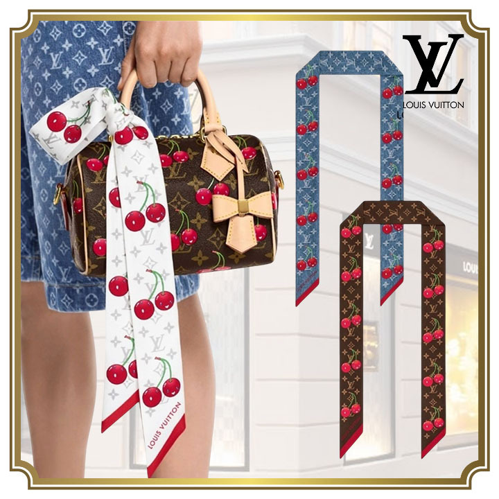 【限定コラボ！使い方色々】Louis Vuitton LV x TM スカーフ