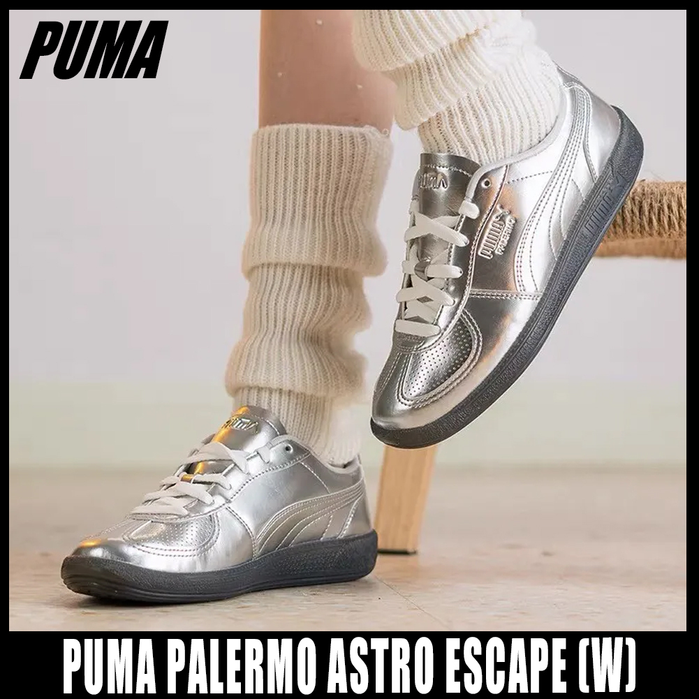 ◆正規品◆PUMA PALERMO ASTRO ESCAPE SILVER(W)◆関税込◆人気
