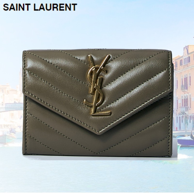 関税込/国内発送《SAINT LAURENT》カサンドラ ウォレット