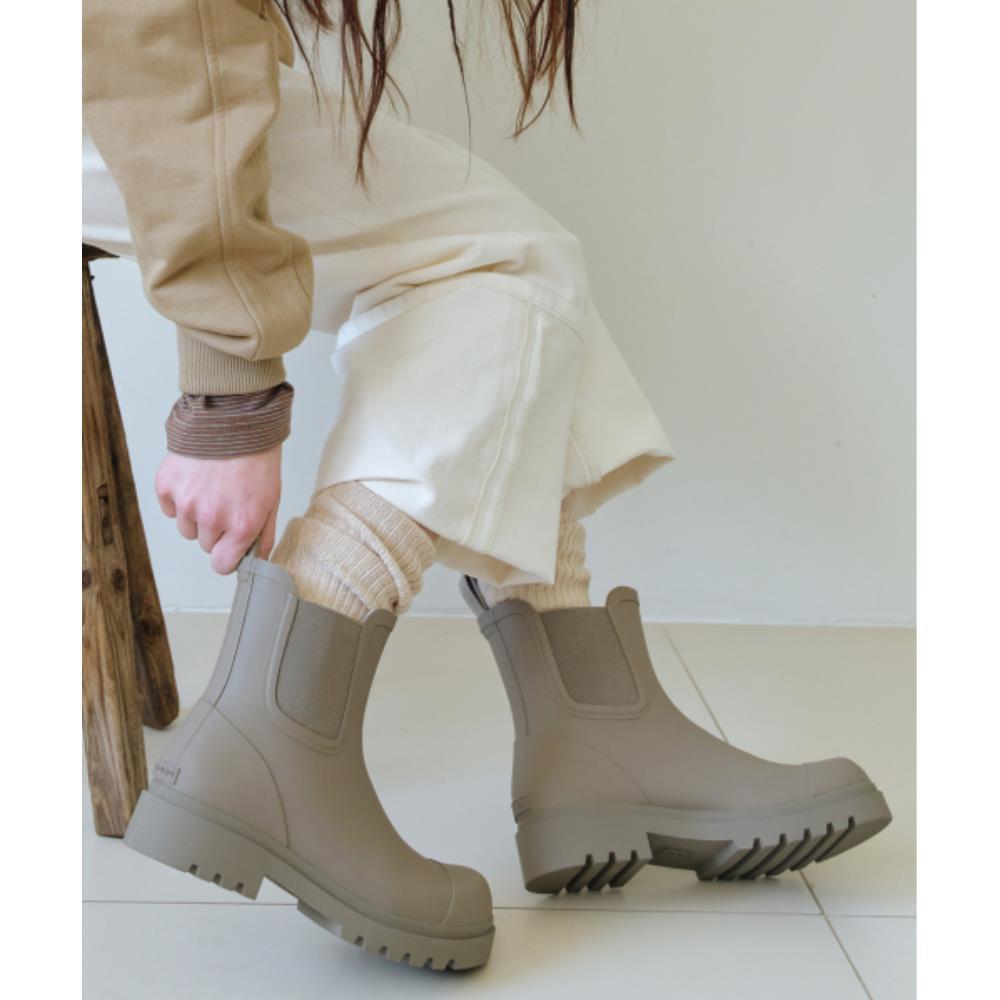 ●Bensimon● CHELSEA RAIN BOOTS MUD GREY 5008360444