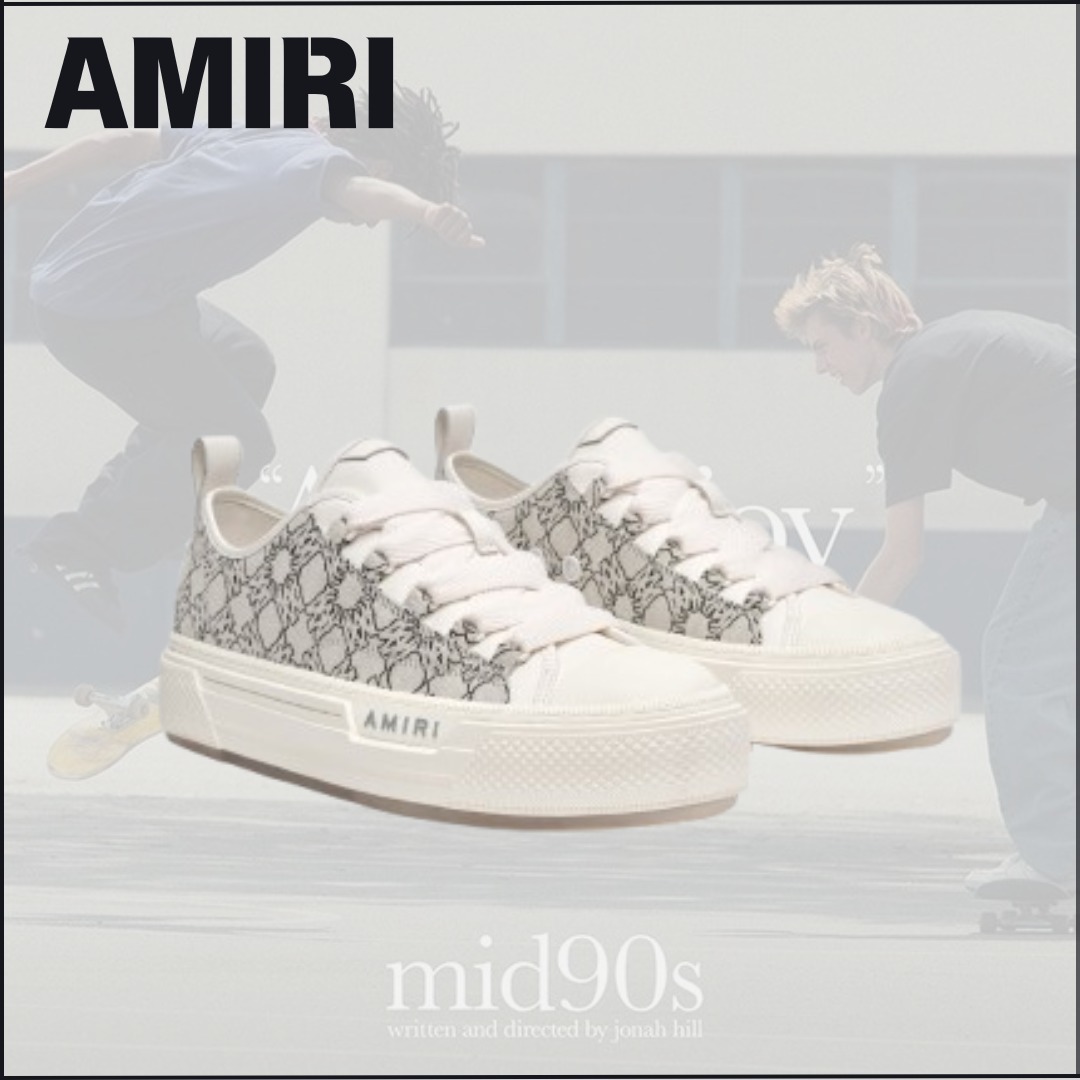 【AMIRI】MA QUAD JACQUARD COURT LOW アミリスニーカー