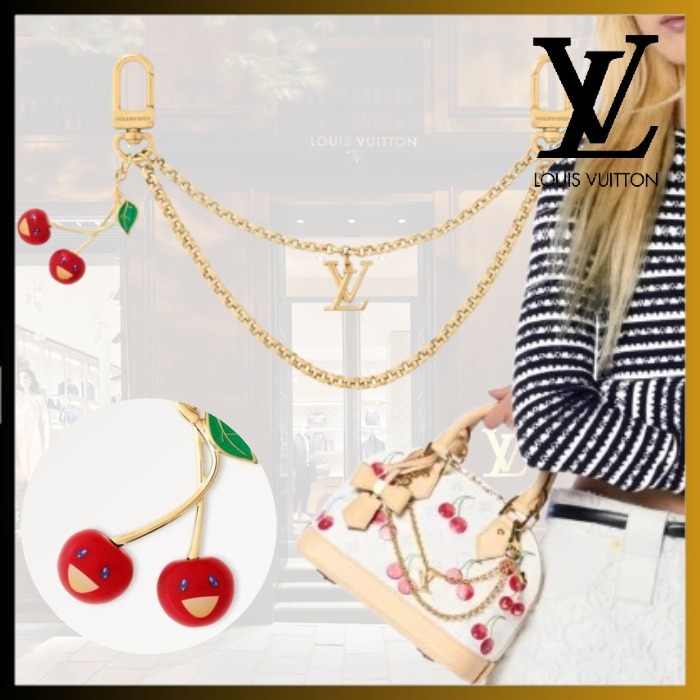 【チェリーがアクセント】Louis Vuitton×村上隆 バッグチェーン