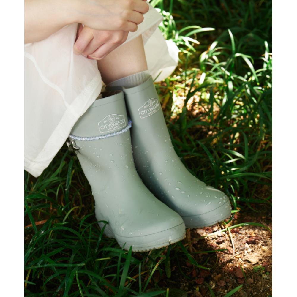 ●citybreeze● CTBRZ X MAC MOC CITY MID RAINBOOT GREYISH BLU