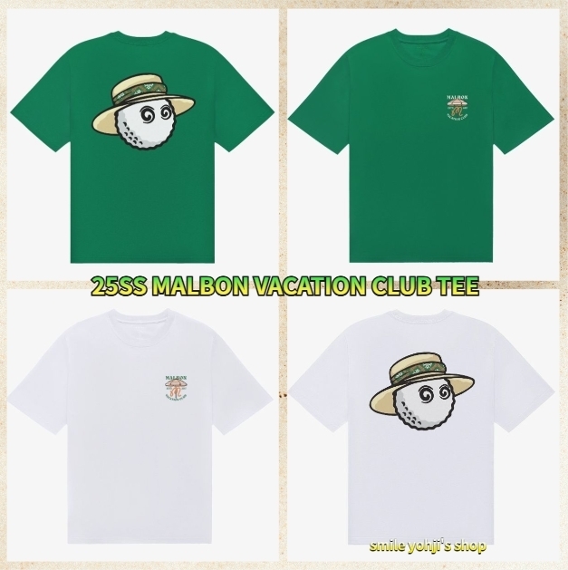 ★25SS 入手困難★MALBON VACATION CLUB TEE