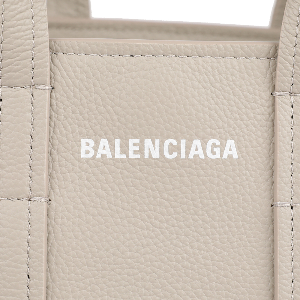 《BALENCIAGA》 ロゴ ショルダー トートバッグ