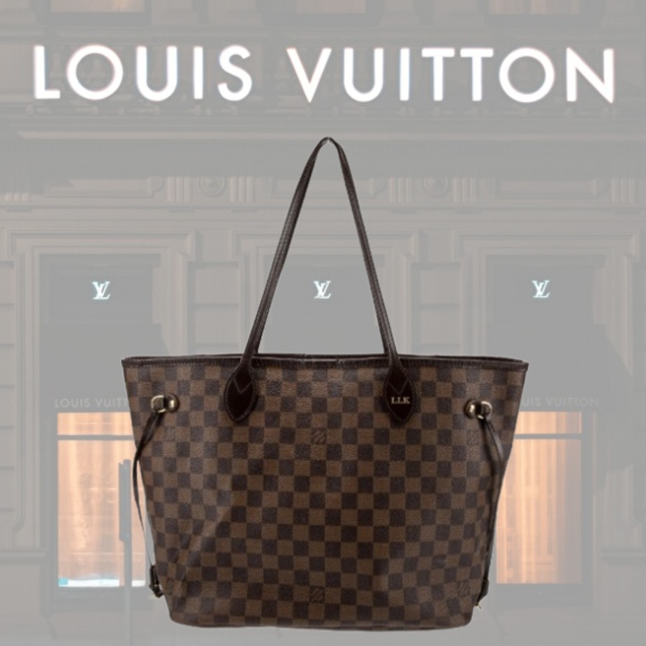 【希少】 LOUIS VUITTON Damier Ebene Neverfull トートバッグ