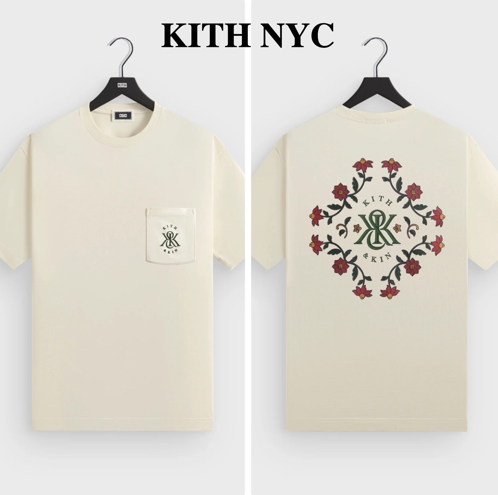 【KITH NYC】Ornate Baroque Pocket Tシャツ 国内発送