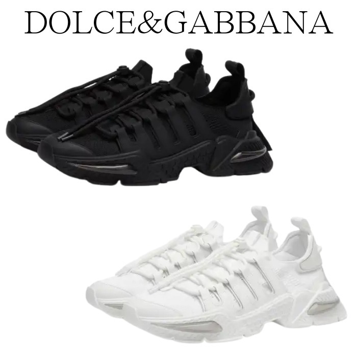 セール【DOLCE&GABBANA】エアマスター ニット スニーカー 全2色