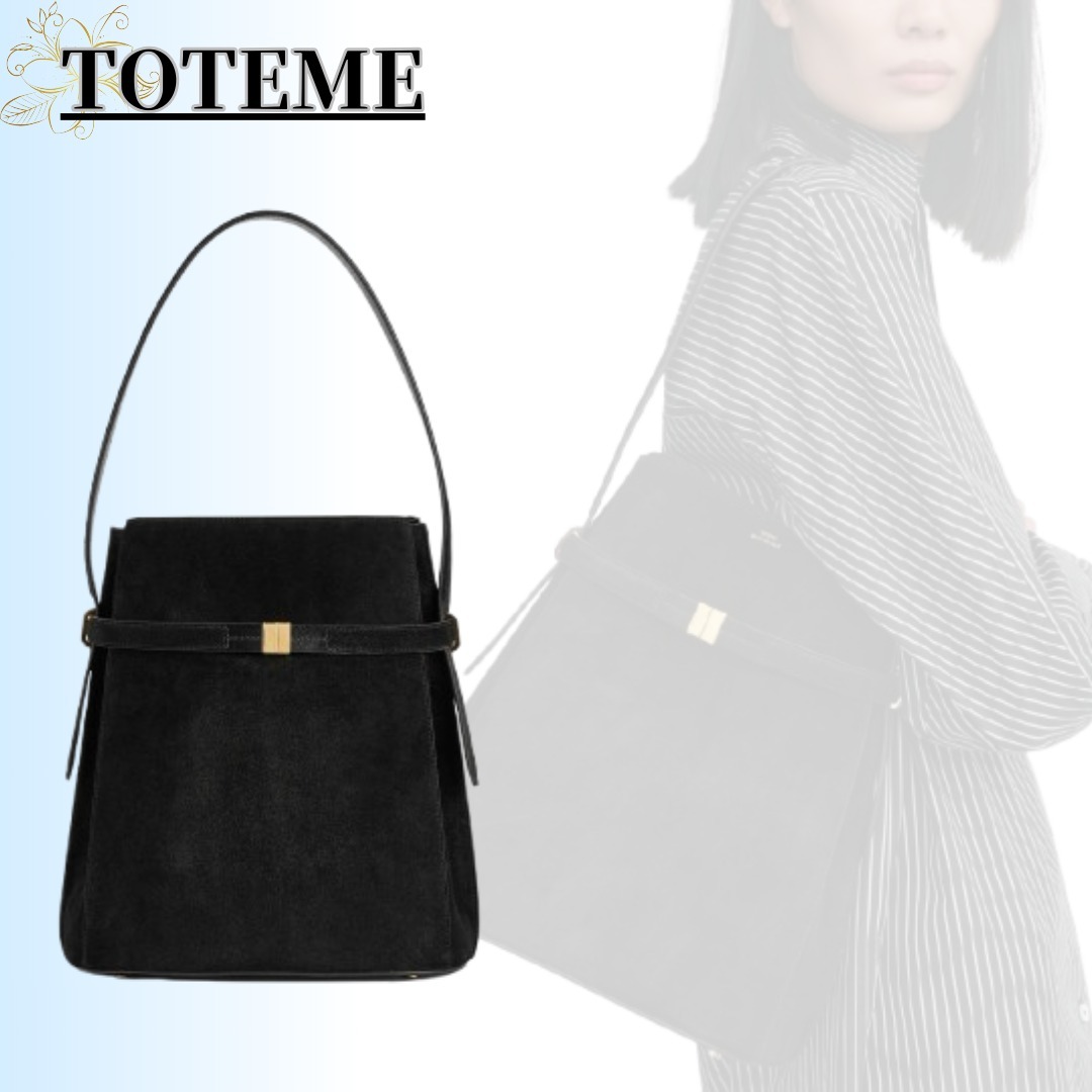 ◆25FW◆RUNWAY◆【TOTEME】スエード*ベルト*バケットバッグ