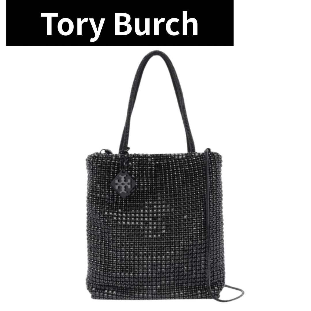 【Tory Burch】 ミニクリスタル トートバッグ