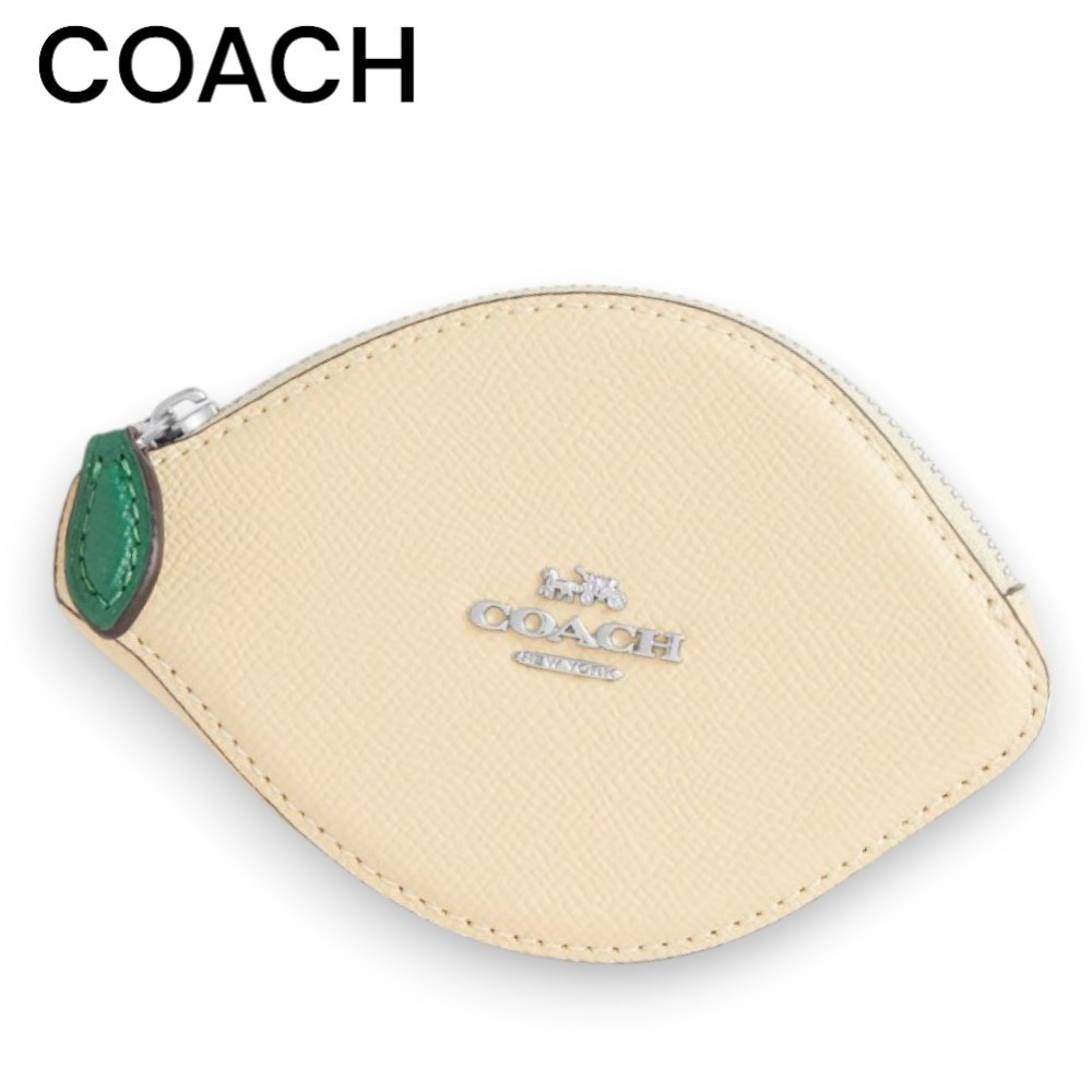 可愛いレモン型♡【Coach】コインケース