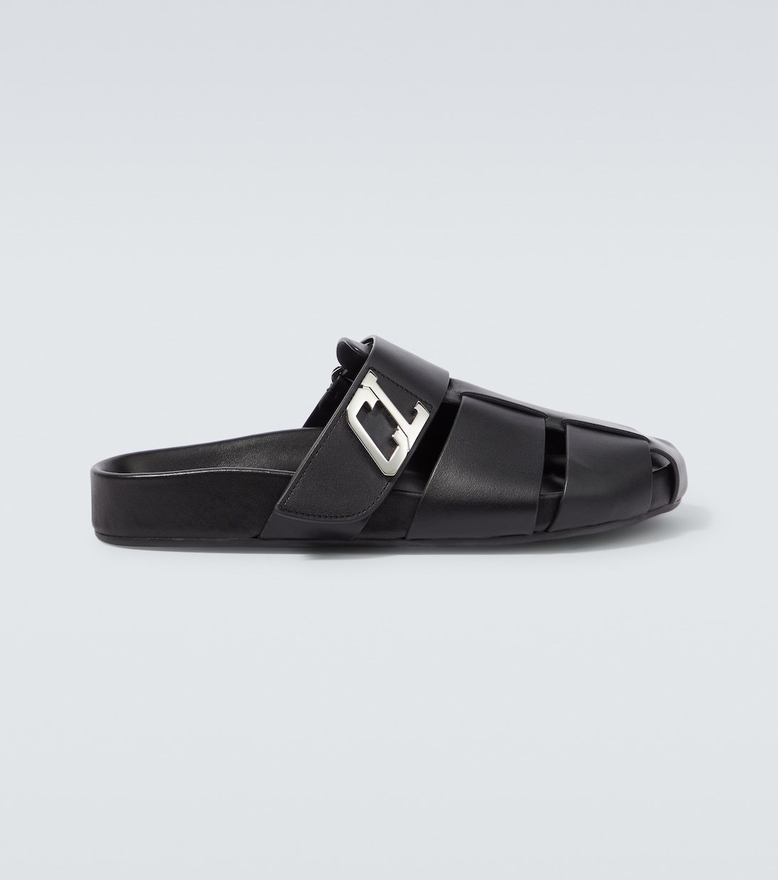 【Christian Louboutin】Abubizz レザー スリッパ☆関税込