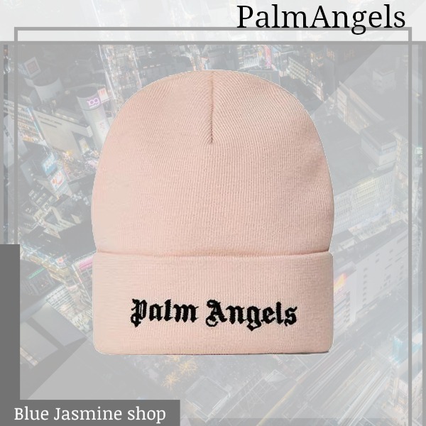 【関税無・国内発】 Palm Angels / Logo Beanie / ロゴビーニー