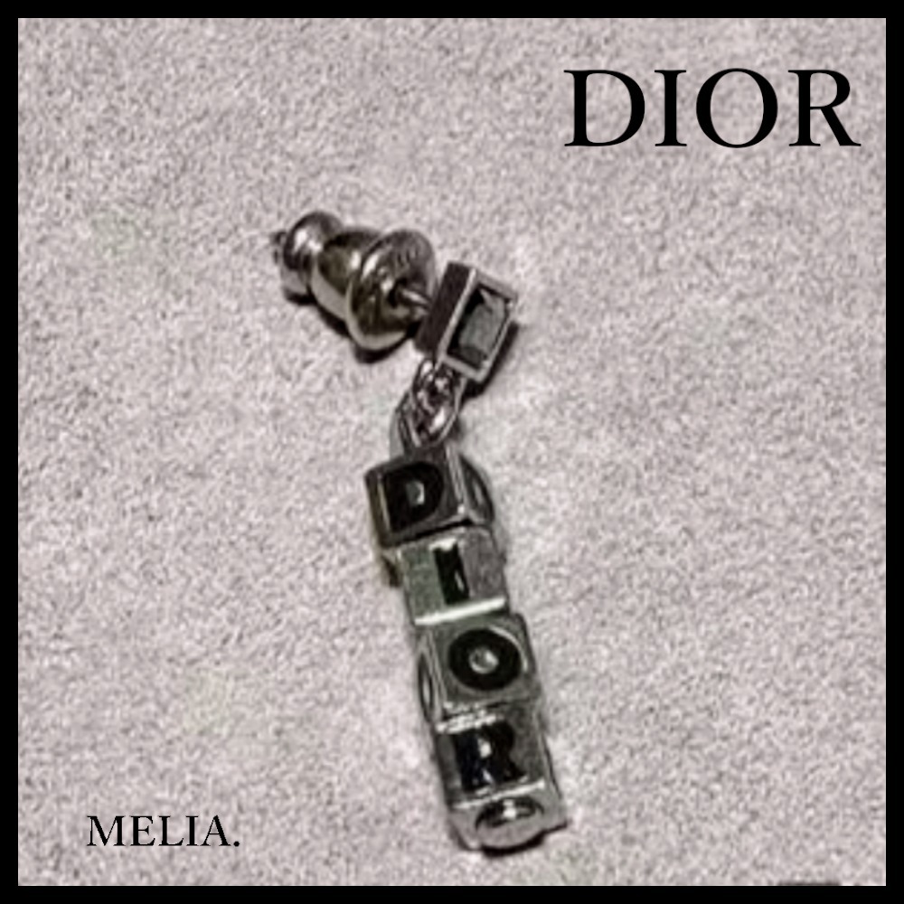 【クールに決める☆】Dior Cube シングルピアス