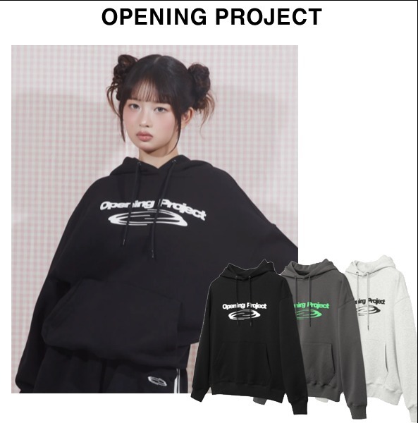 IVEレイ着用★OPENING PROJECT★W Identity Hoodie
