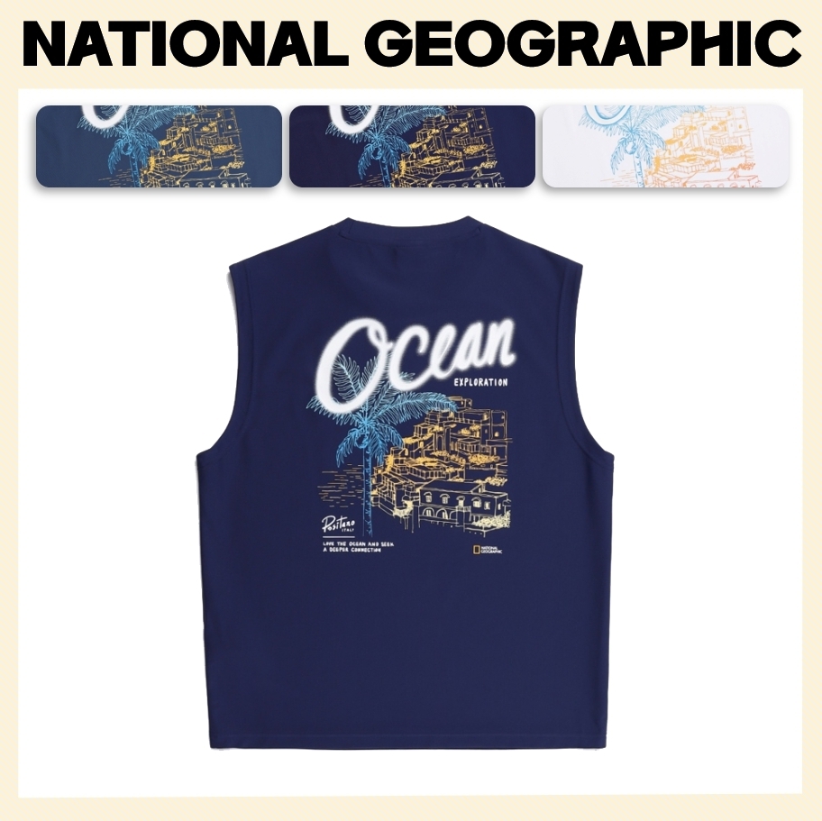 [NG] SEMI-OVER FIT GRAPHIC SLEEVELESS RASH GUARD ★大人気★