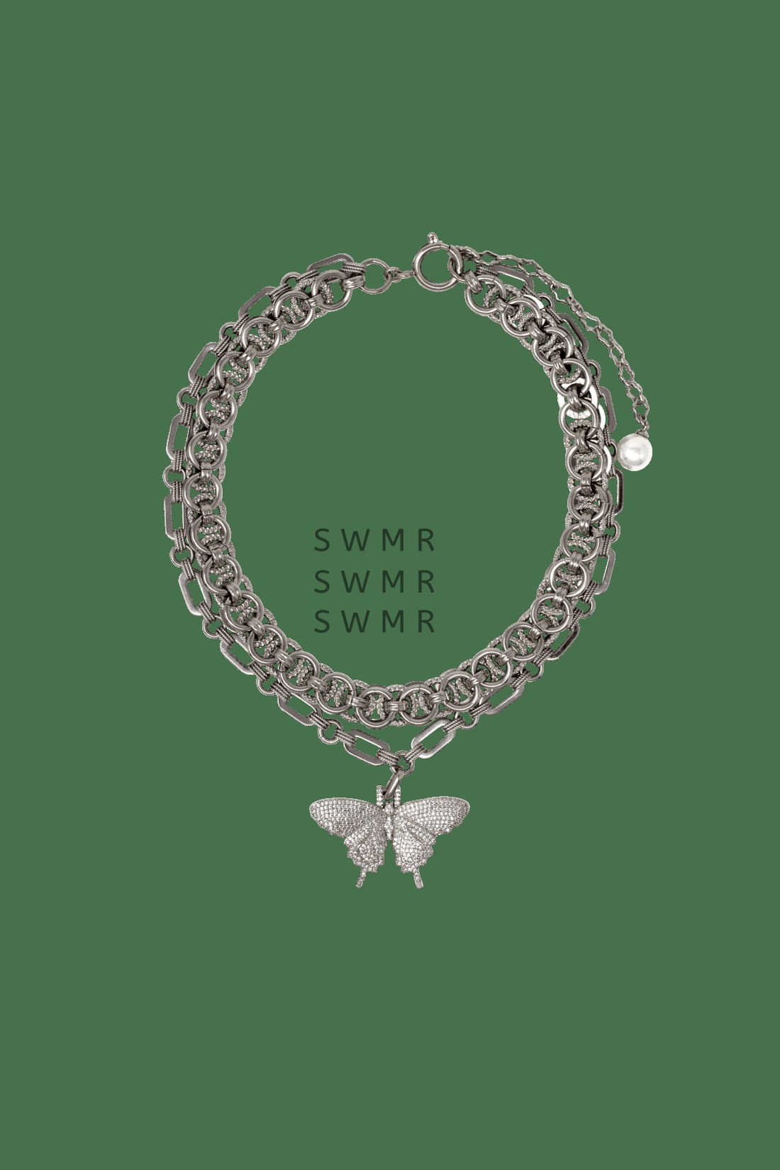 関送込 OHTNYC BUTTERFLY NECKLACE